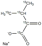 CAS:1173018-24-0|Sodium 3-methyl-2-oxobutanoate-13C5